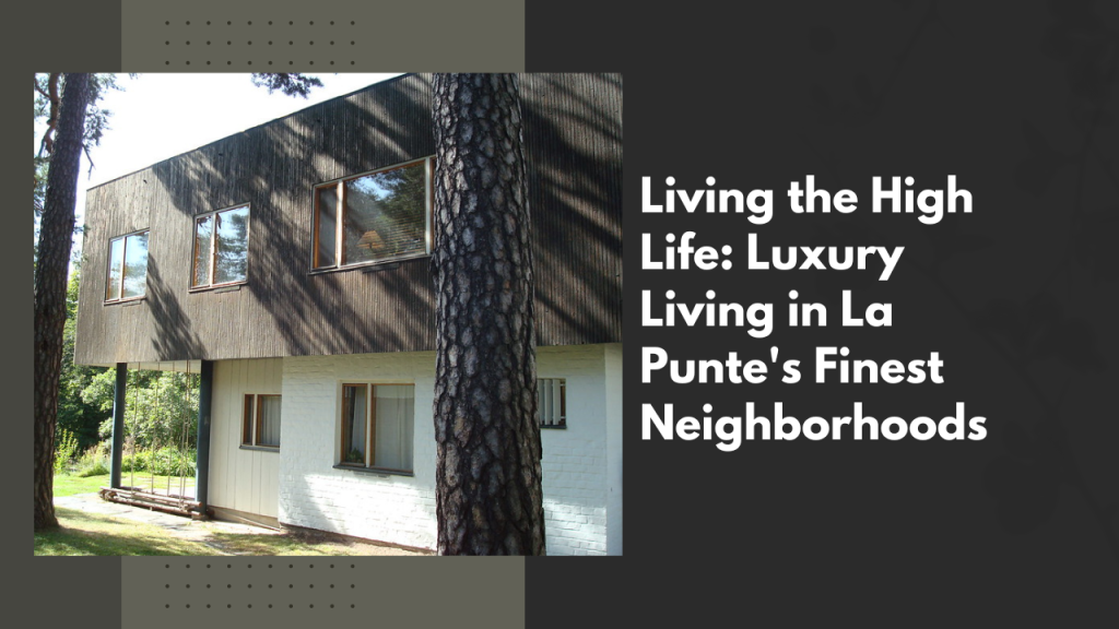 Living the High Life: Luxury Living in La Punte's Finest Neighborhoods