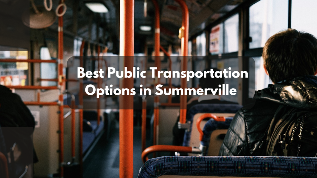 The Best Public Transportation Options in Summerville
