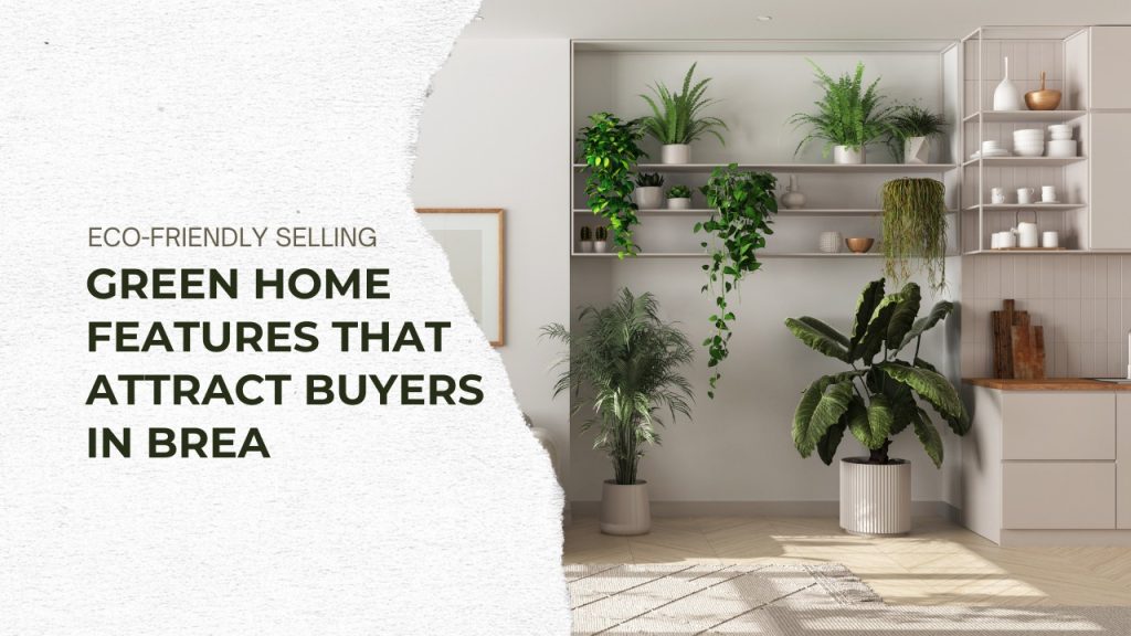 Eco-Friendly Selling: Green Home Features That Attract Buyers in Brea