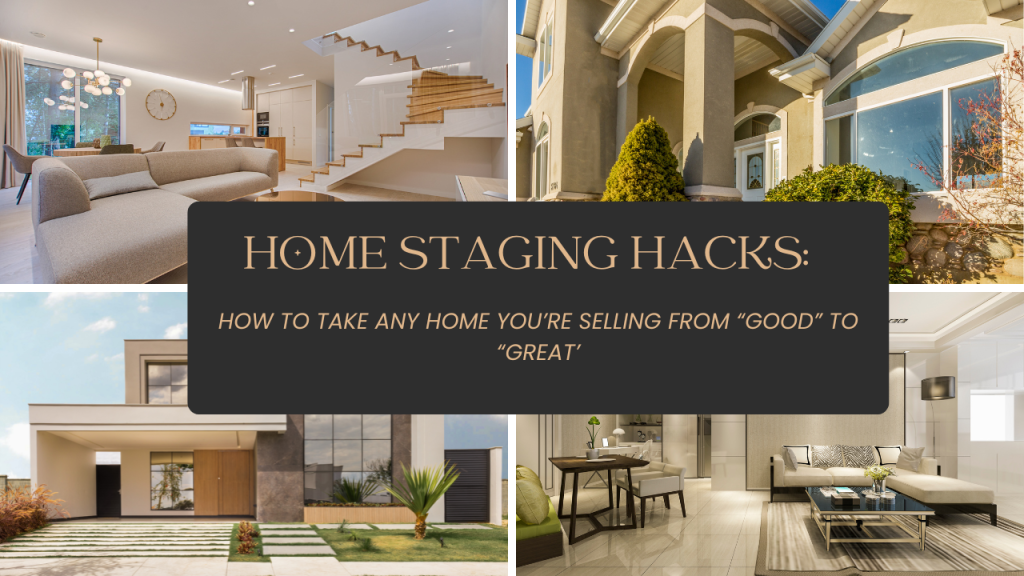 Home staging hacks: How to take any home you’re selling from “good” to “great’