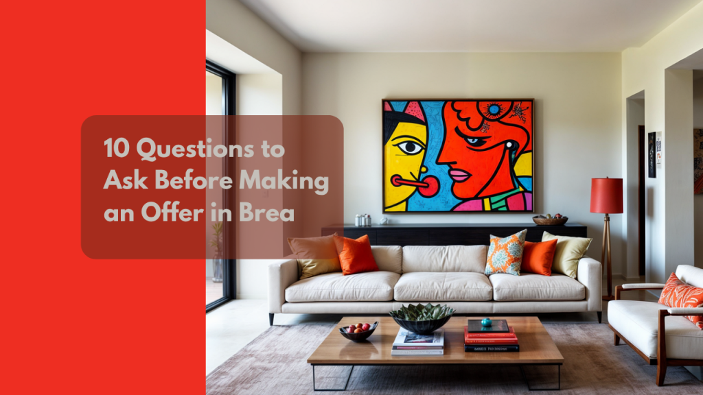 10 Questions to Ask Before Making an Offer in Brea