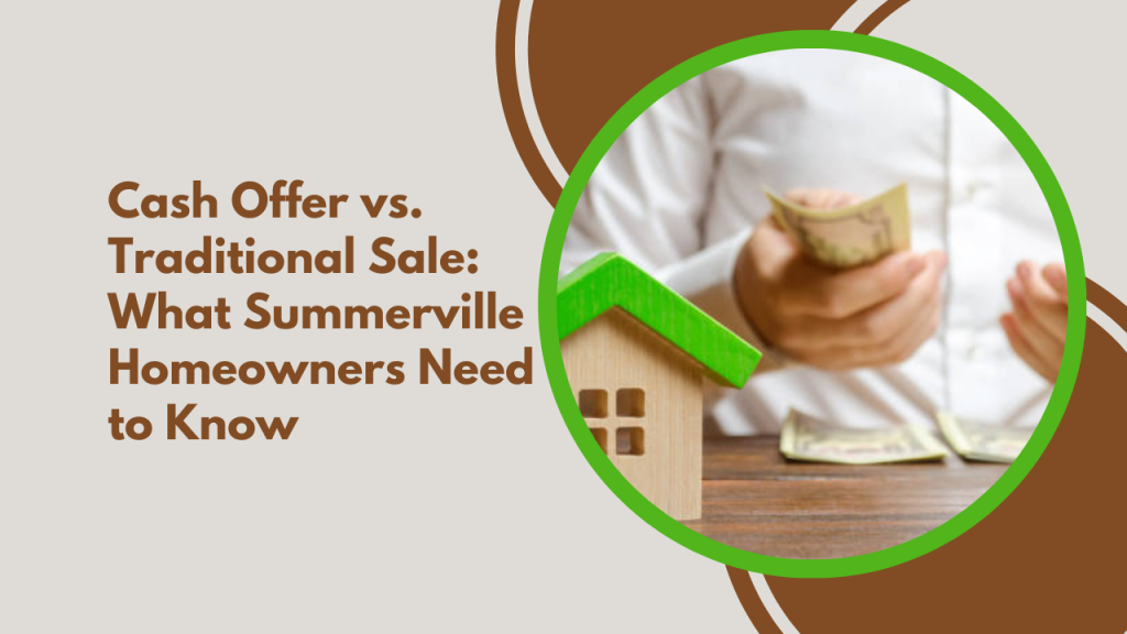 Cash Offer vs. Traditional Sale: What Summerville Homeowners Need to Know
