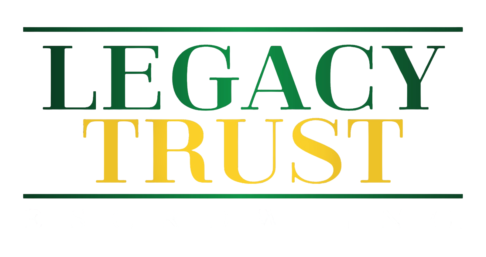 Legacy Trust white logo