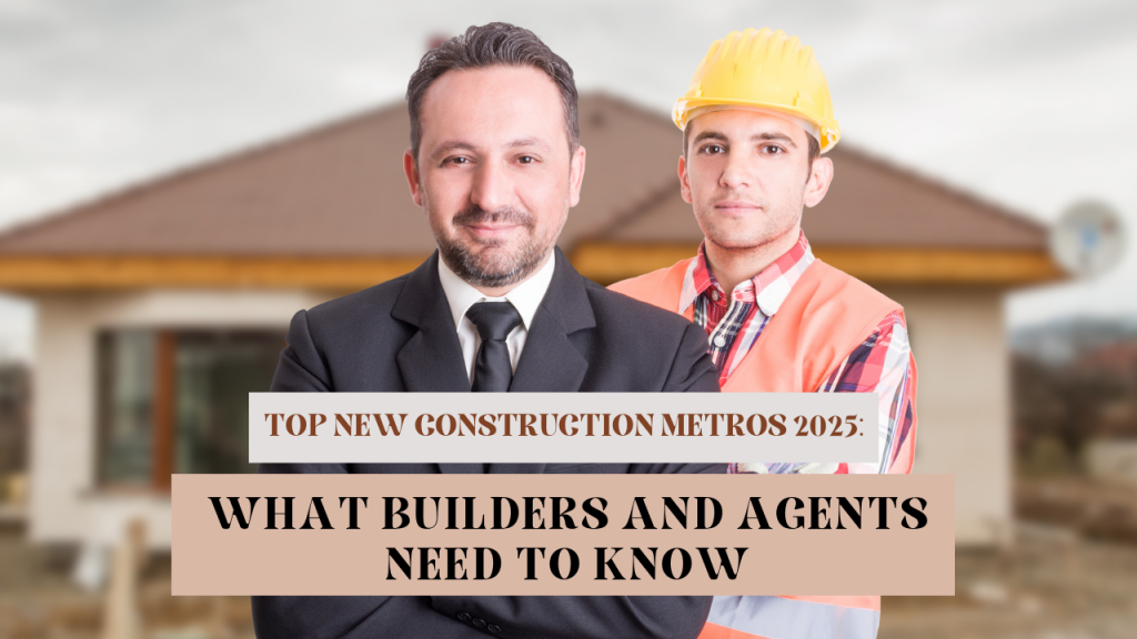 Top New Construction Metros 2025: What Builders and Agents Need to Know