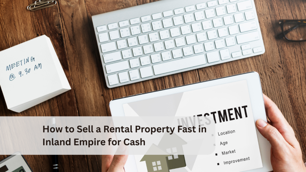 How to Sell a Rental Property Fast in Inland Empire for Cash
