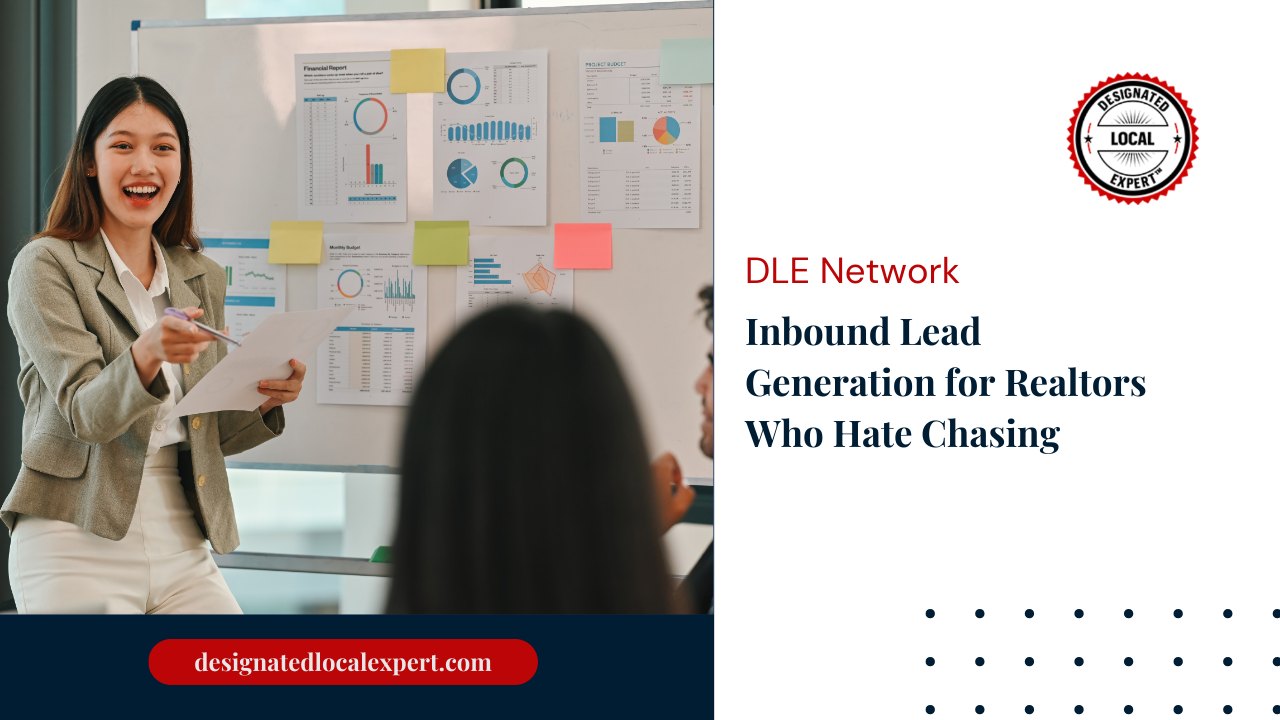 Inbound Lead Generation for Realtors Who Hate Chasing