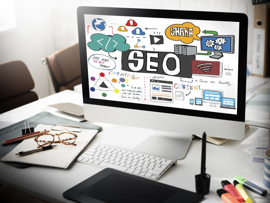 seo search engine optimization internet digital concept x