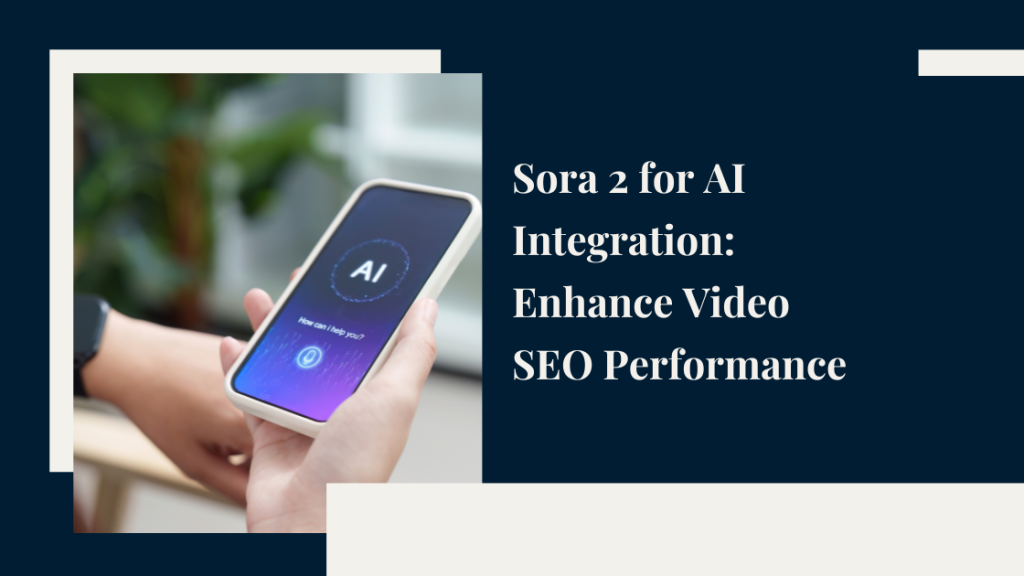 Sora 2 for AI Integration and Video SEO