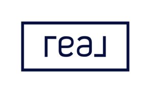 Real logo white