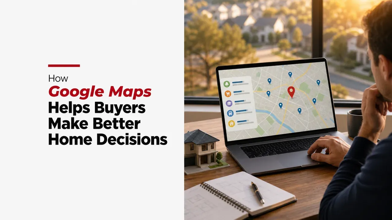 How Google Maps Helps Buyers Make Better Home Decisions