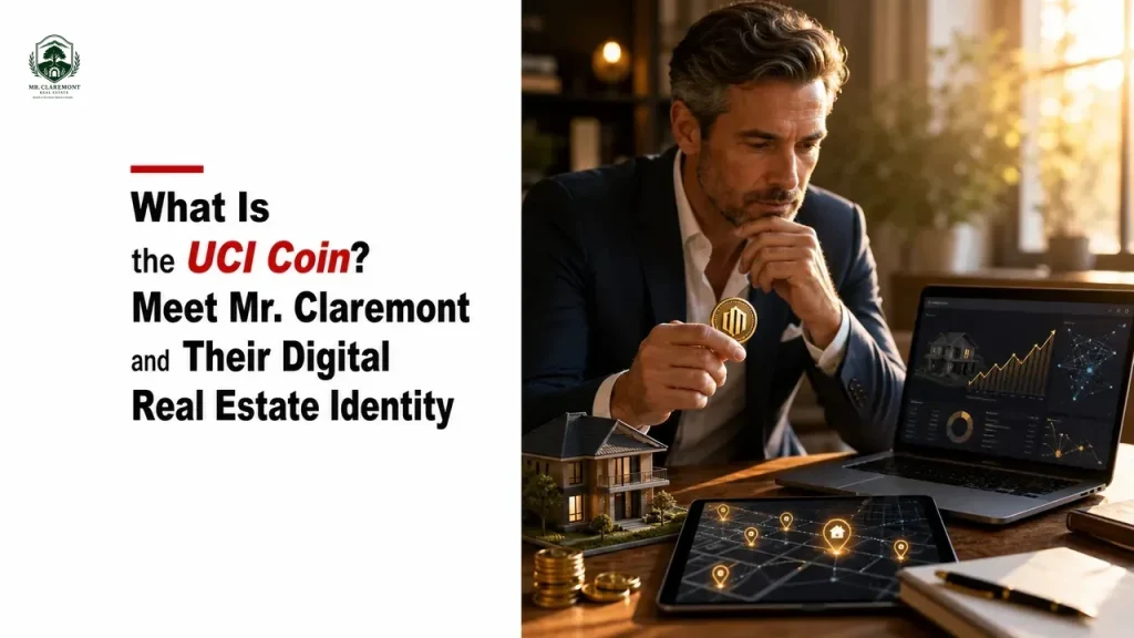 What Is the UCI Coin? Meet Mr. Claremont and Their Digital Real Estate Identity