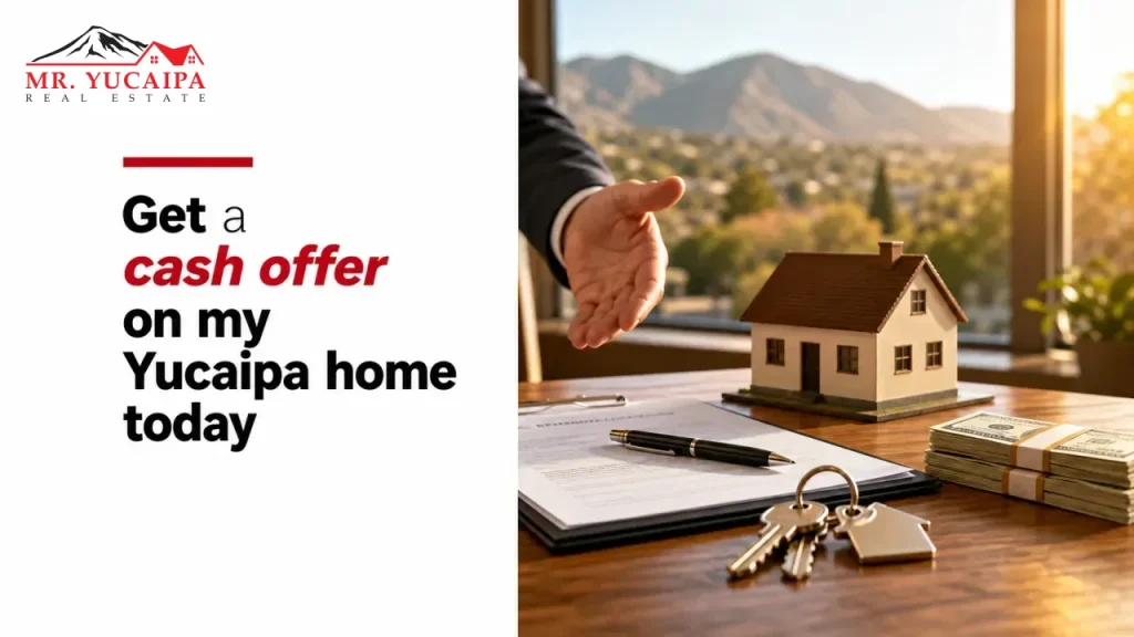Get a cash offer on my Yucaipa home today