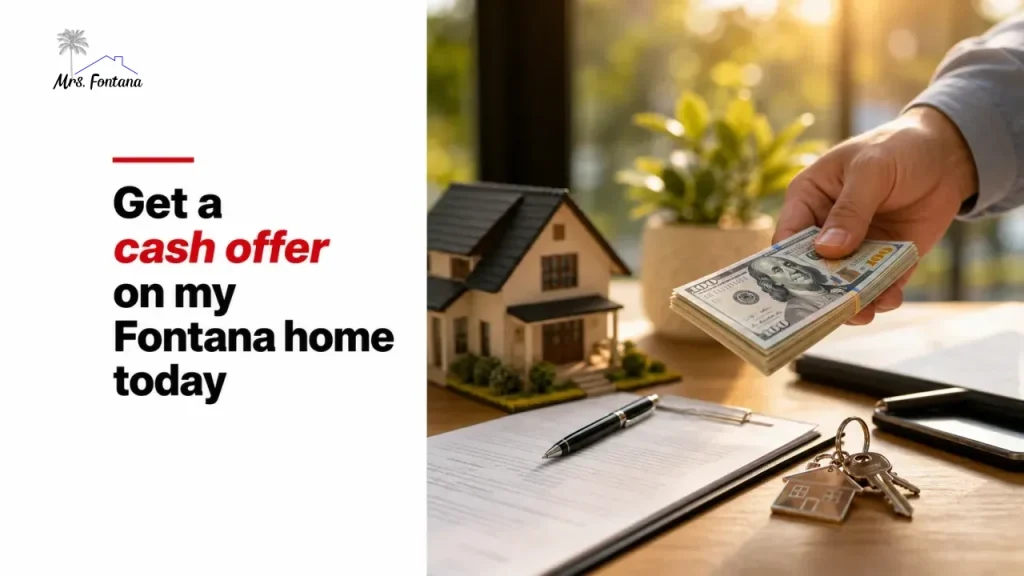 Get a cash offer on my Fontana home today