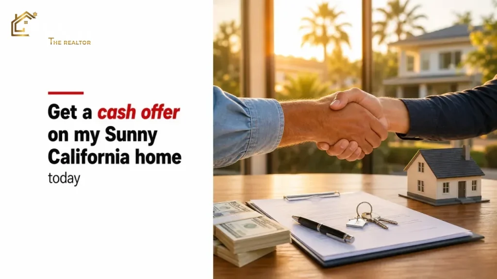 Get a cash offer on my Sunny California home today