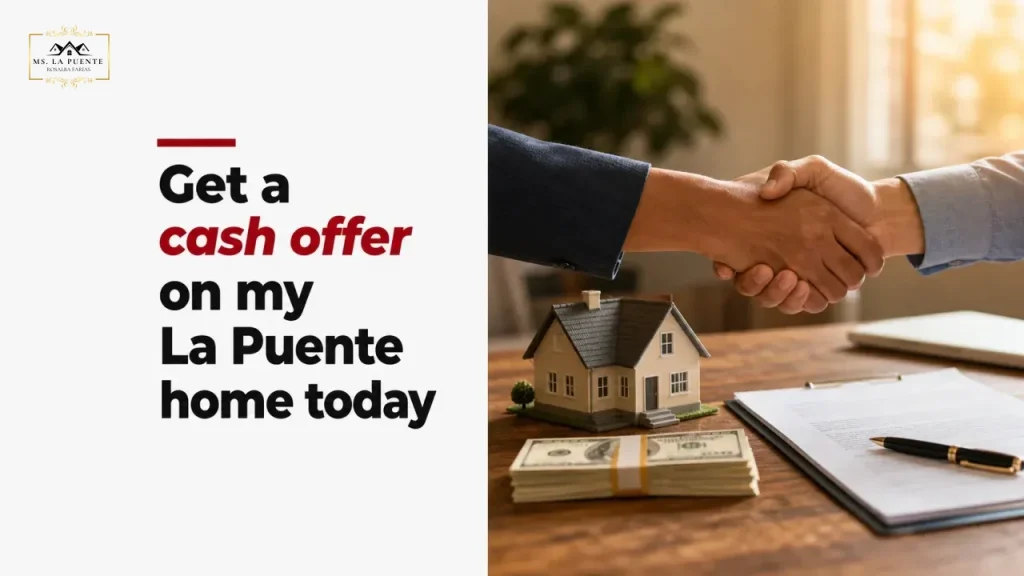 Get a cash offer on my La Puente home today