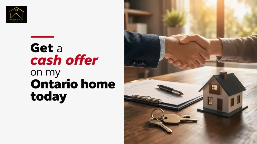 Get a cash offer on my Ontario home today