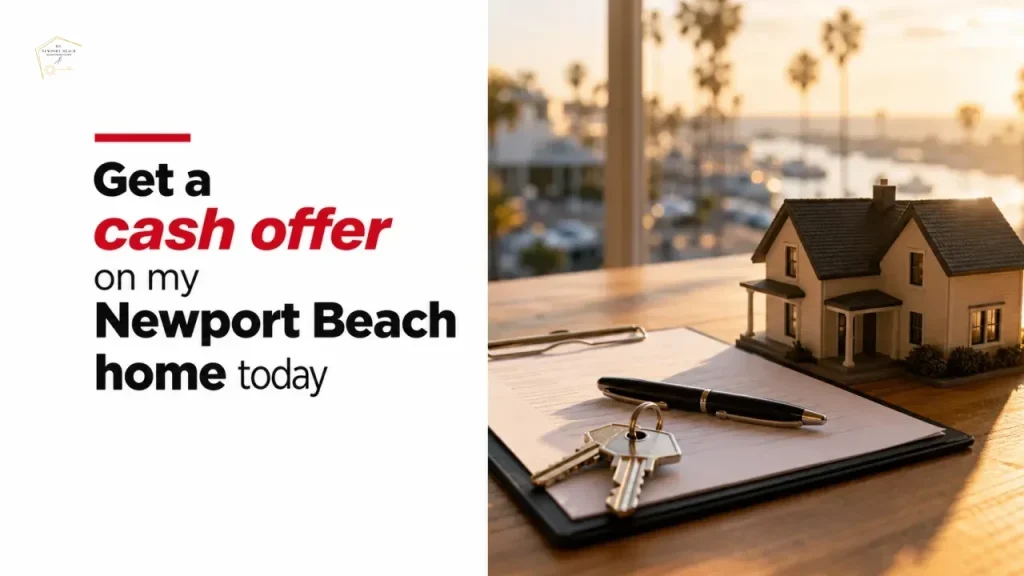 Get a cash offer on my Newport Beach home today