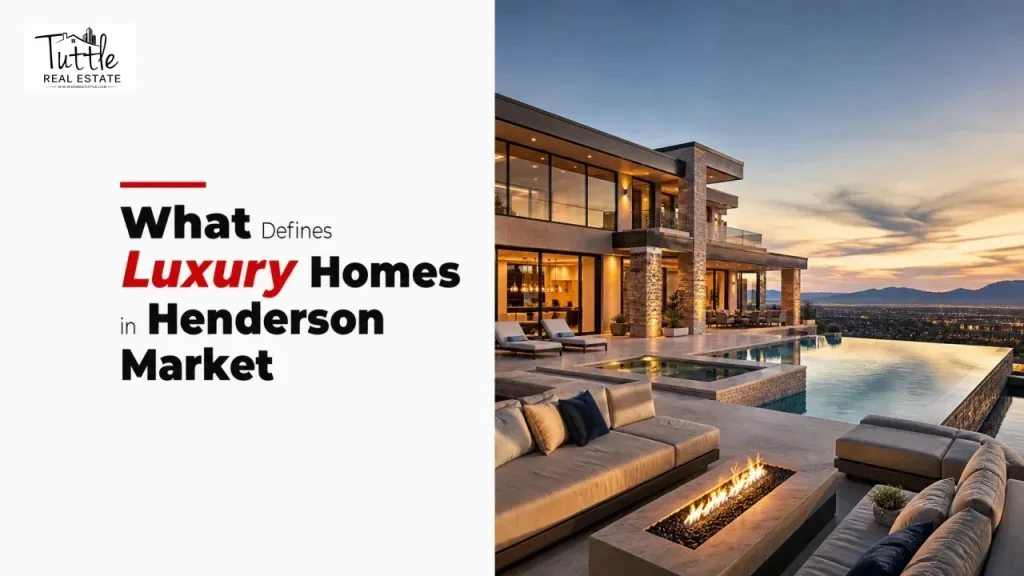 What Defines Luxury Homes in Henderson Market