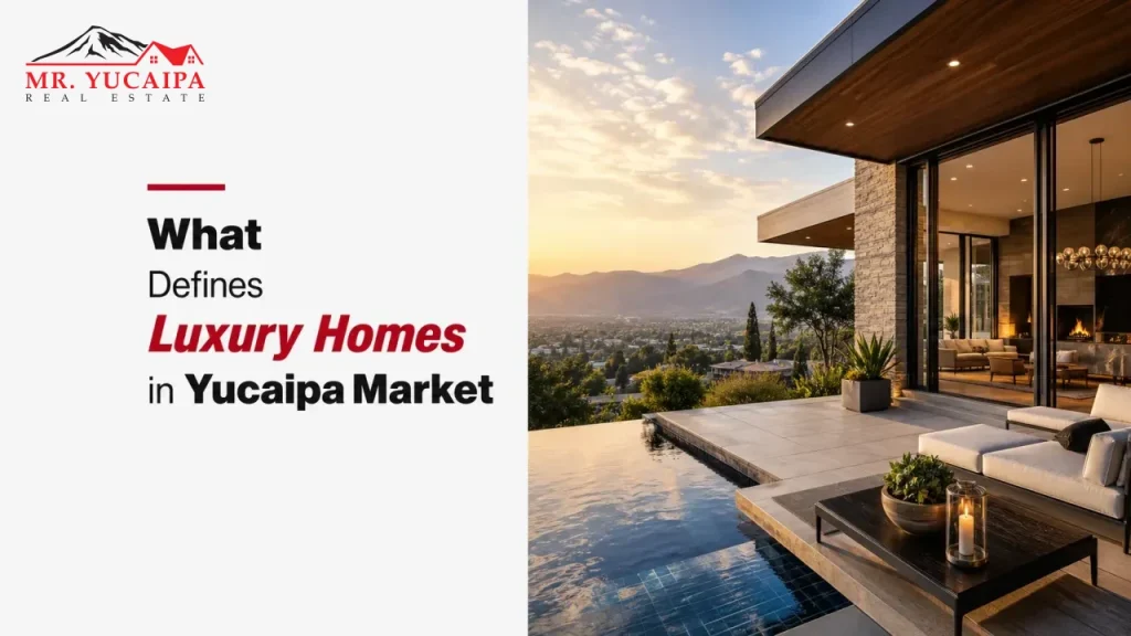 What Defines Luxury Homes in Yucaipa Market