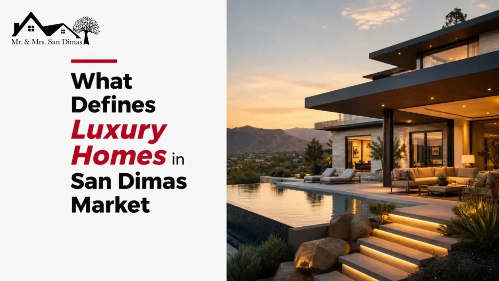 What Defines Luxury Homes in San Dimas Market