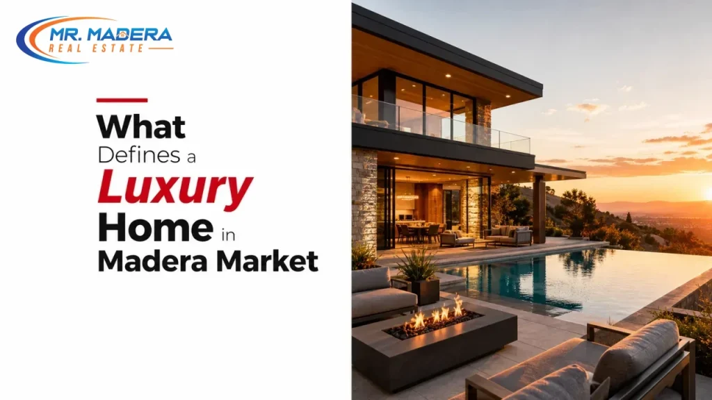 What Defines a Luxury Home in Madera Market
