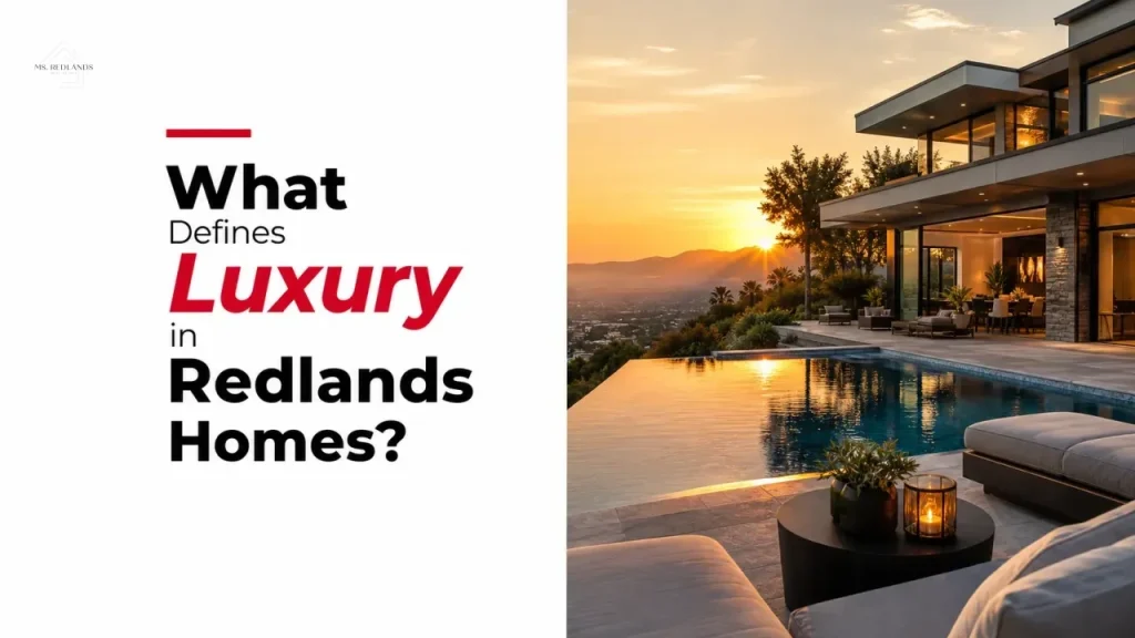 What Defines Luxury in Redlands Homes?