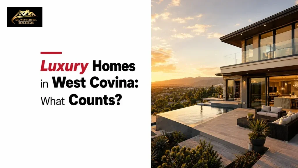 Luxury Homes in West Covina: What Counts?