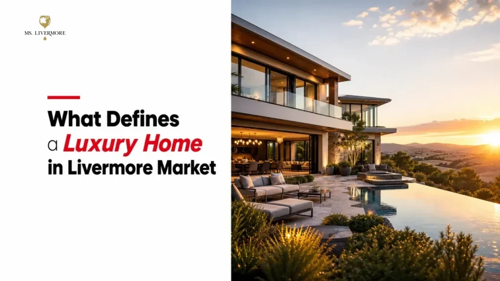 What Defines a Luxury Home in Livermore Market