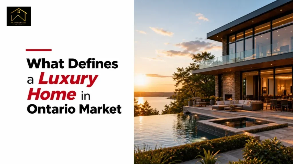 What Defines a Luxury Home in Ontario Market