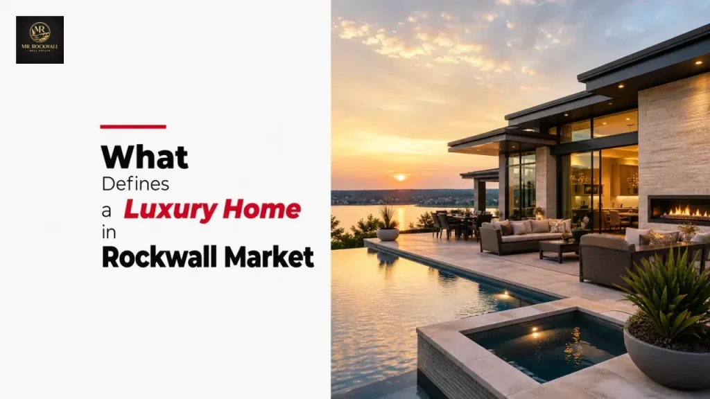 What Defines a Luxury Home in Rockwall Market