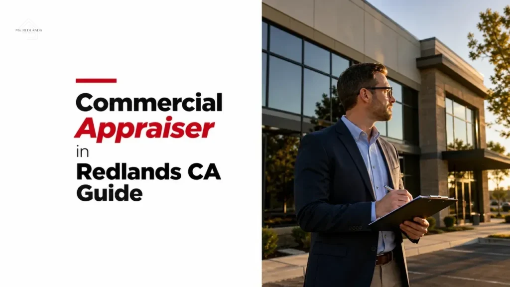 Commercial Appraiser in Redlands CA Guide