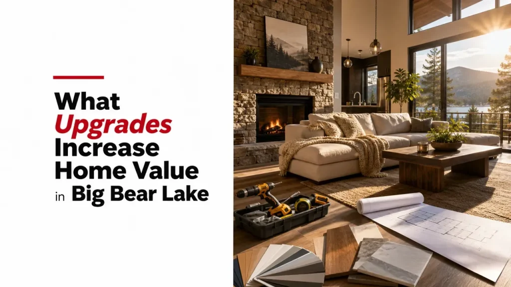 What Upgrades Increase Home Value in Big Bear Lake