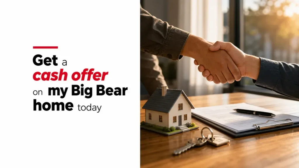 Get a cash offer on my Big Bear home today