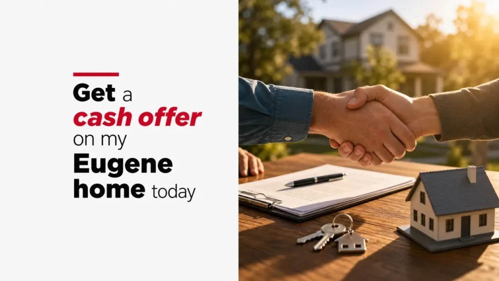 Get a cash offer on my Eugene home today