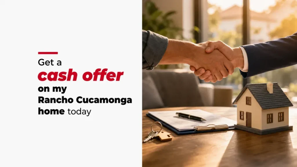 Get a cash offer on my Rancho Cucamonga home today