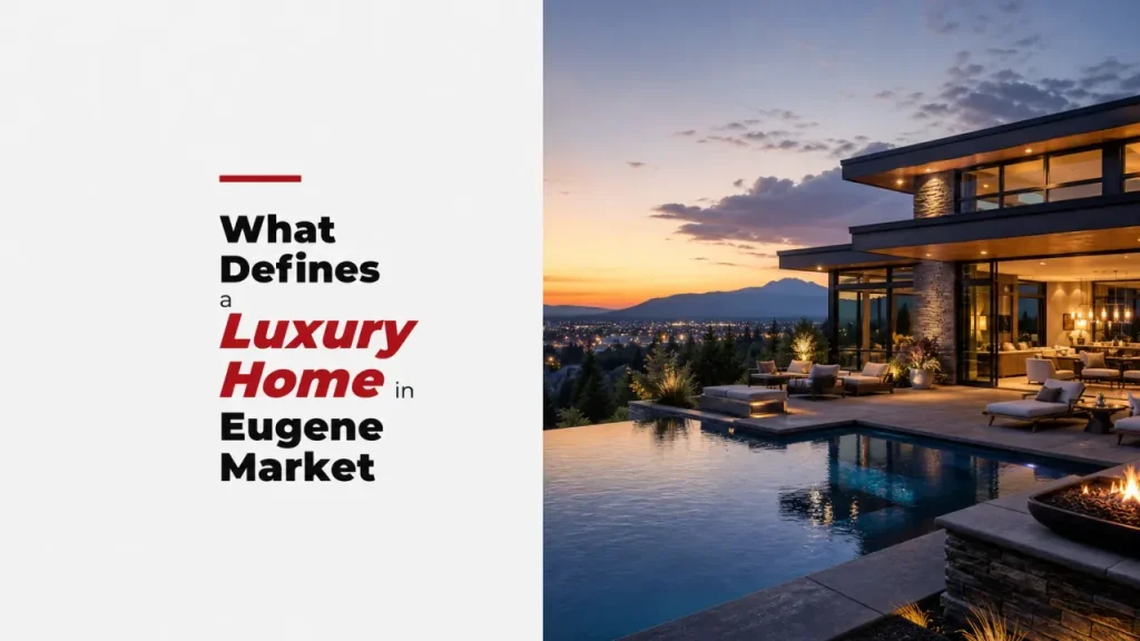 What Defines a Luxury Home in Eugene Market