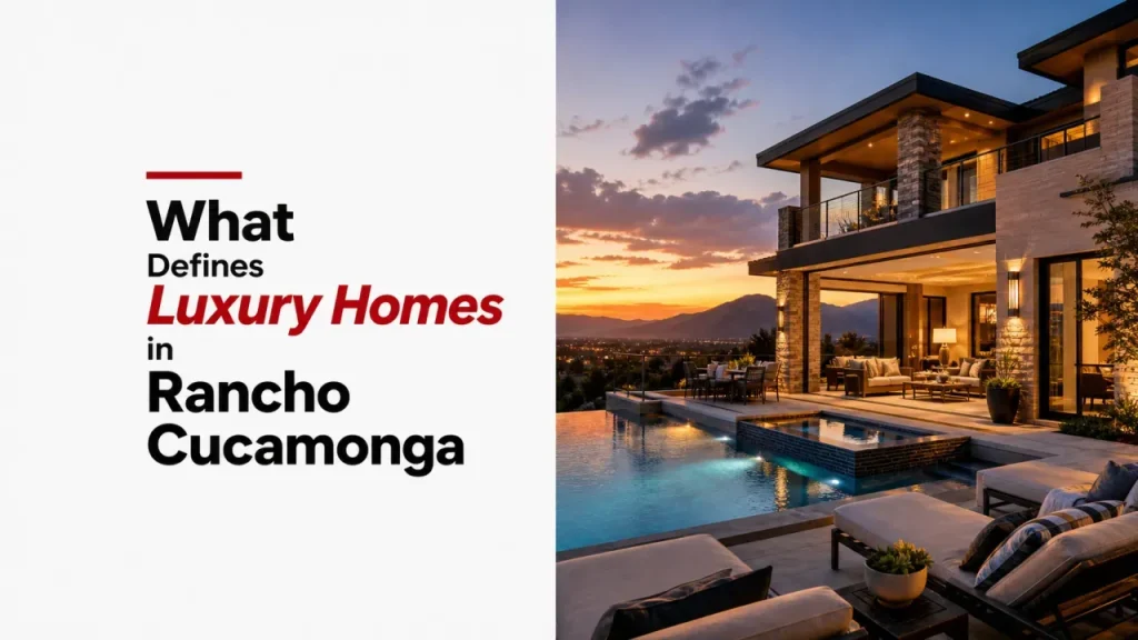 What Defines Luxury Homes in Rancho Cucamonga