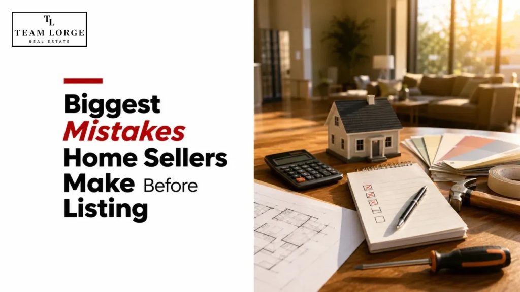 Biggest Mistakes Home Sellers Make Before Listing