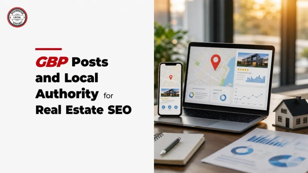 GBP Posts and Local Authority for Real Estate SEO