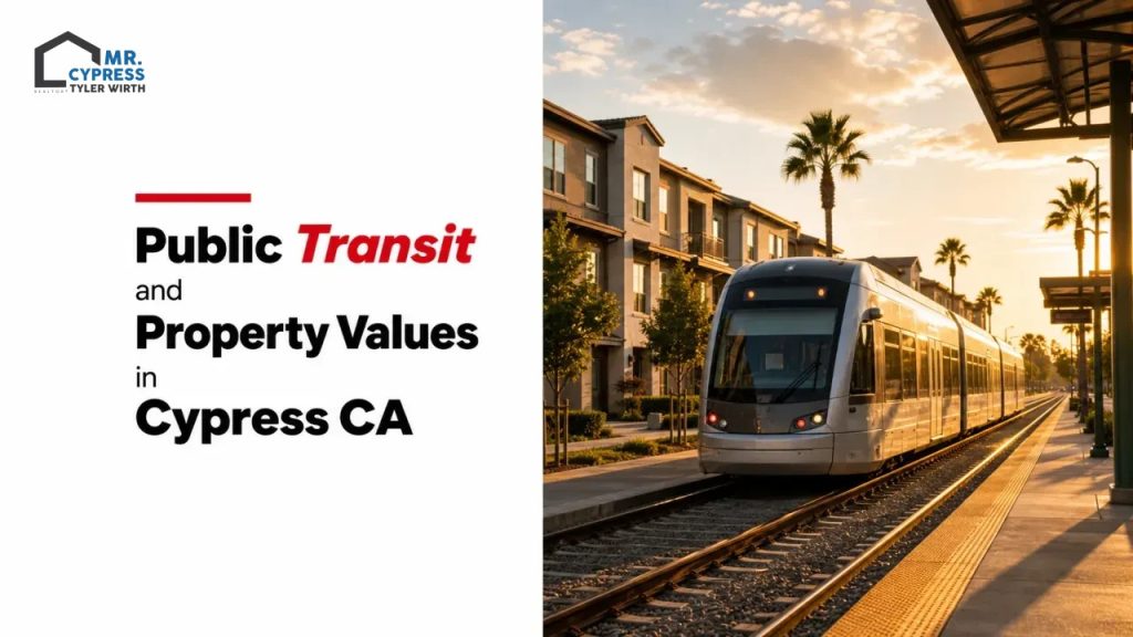 Public Transit and Property Values in Cypress CA