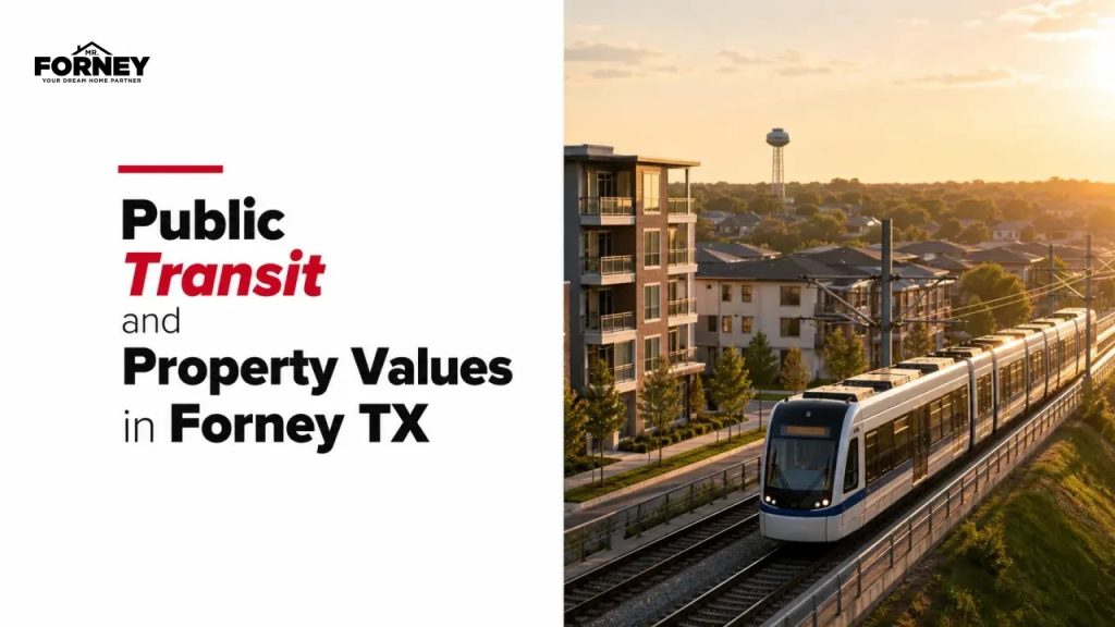 Public Transit and Property Values in Forney TX