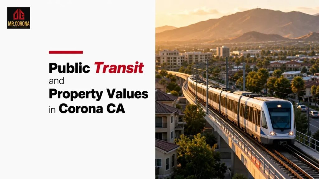 Public Transit and Property Values in Corona CA