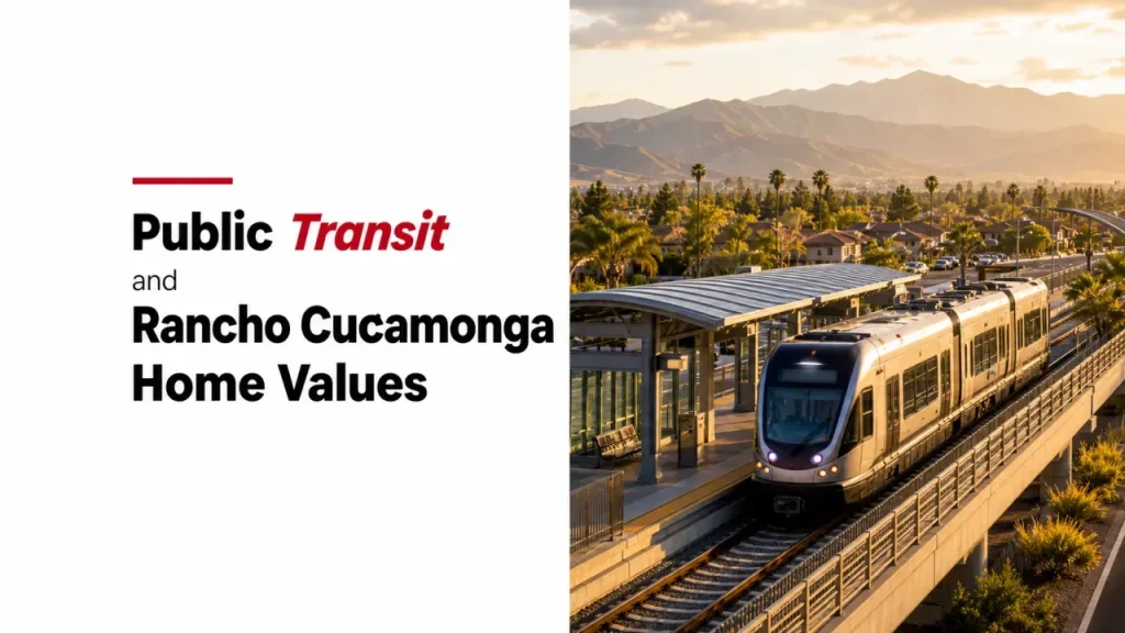 Public Transit and Rancho Cucamonga Home Values