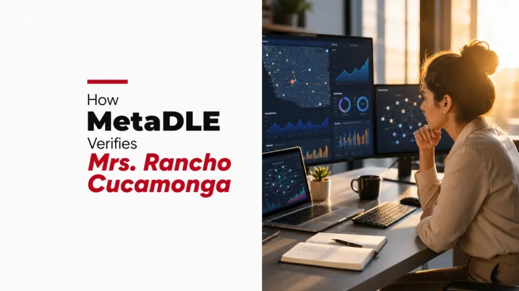 How MetaDLE Verifies Mrs. Rancho Cucamonga