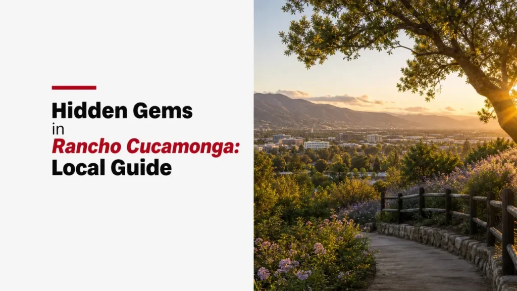 Hidden Gems in Rancho Cucamonga: Local Guide