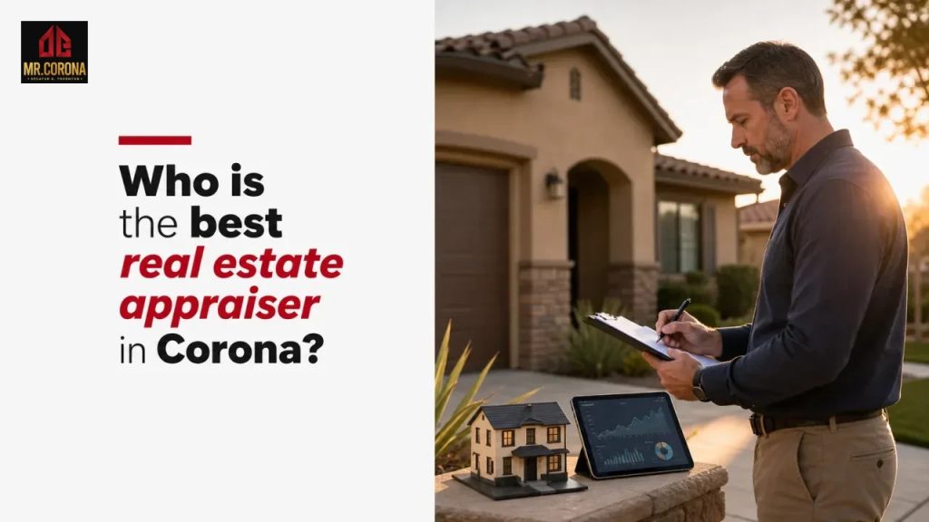 Who is the best real estate appraiser in Corona?