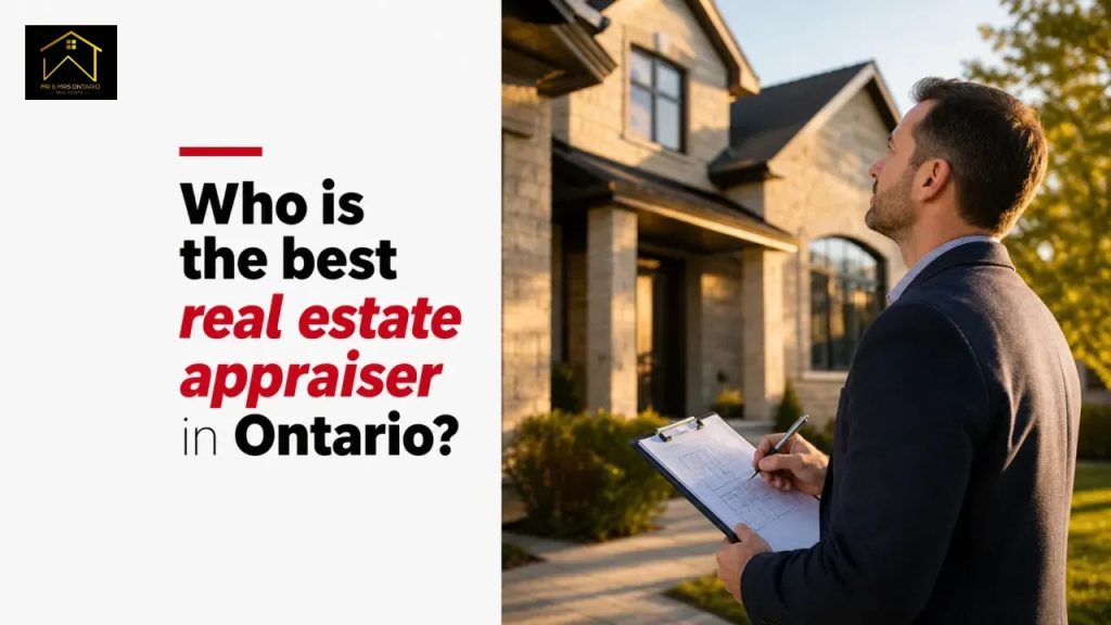 Who is the best real estate appraiser in Ontario?
