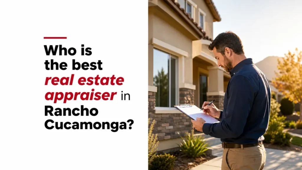Who is the best real estate appraiser in Rancho Cucamonga?