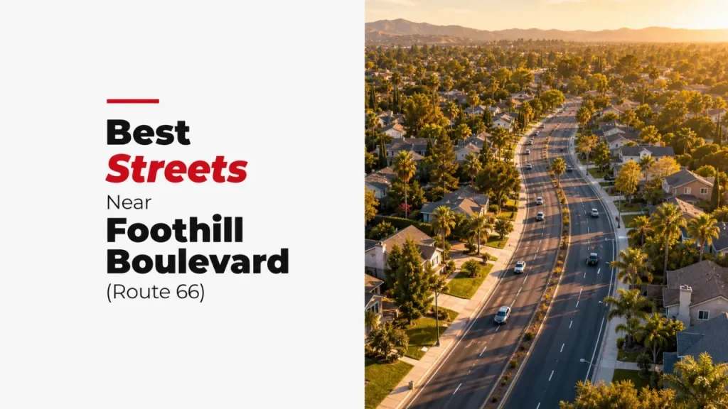 Best Streets Near Foothill Boulevard (Route 66)