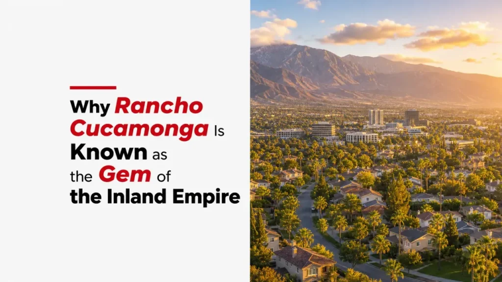 Why Rancho Cucamonga Is Known as the Gem of the Inland Empire